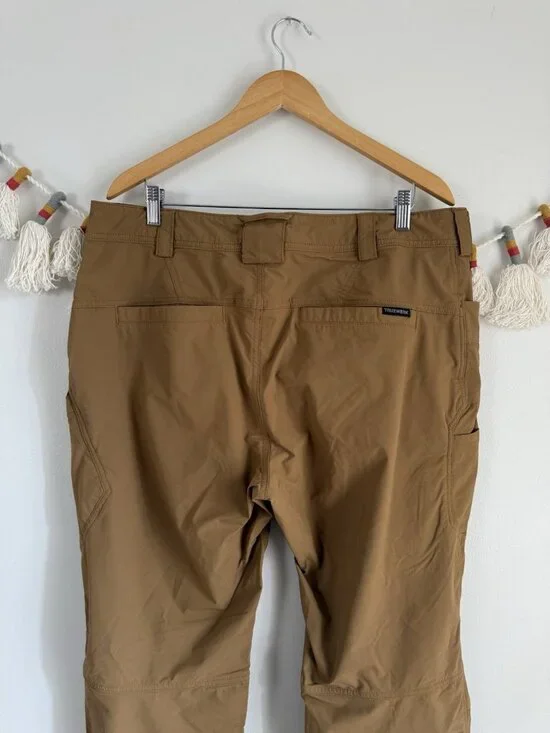 Truewerk Mens T1 Werkpant Cargo Utility Performance Work Pant Outdoor Sand 38x30 - Picture 7 of 11